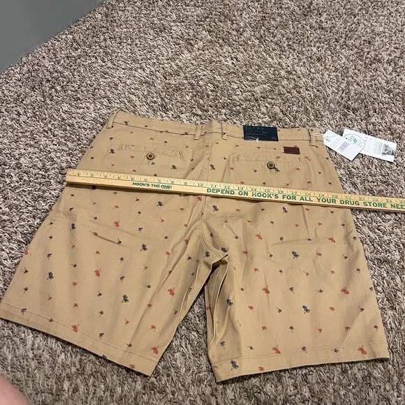 Jachs New York NWT Stretch Twill palm tree print khaki shorts - Picture 10 of 14